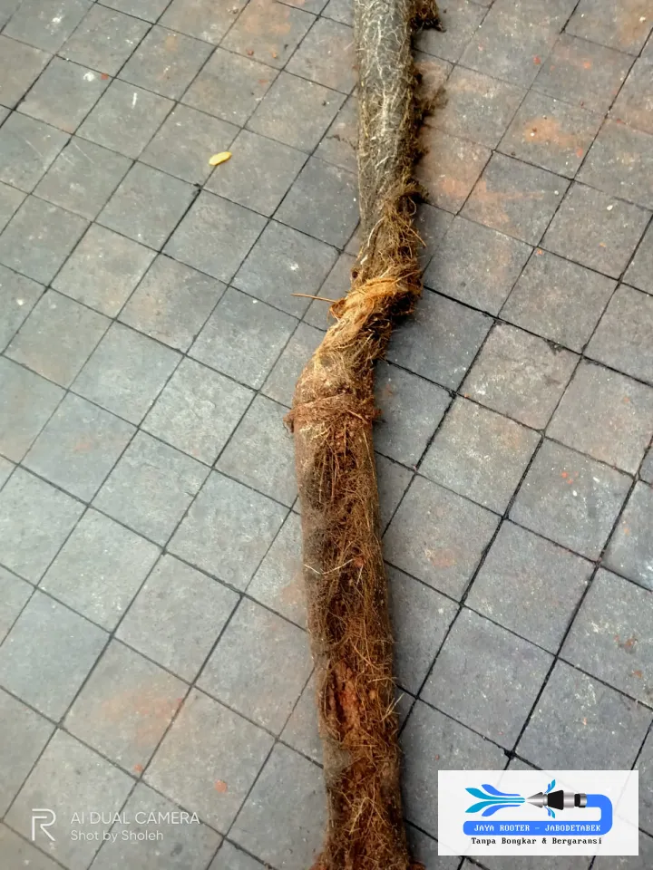 Endapan pada jalur pipa