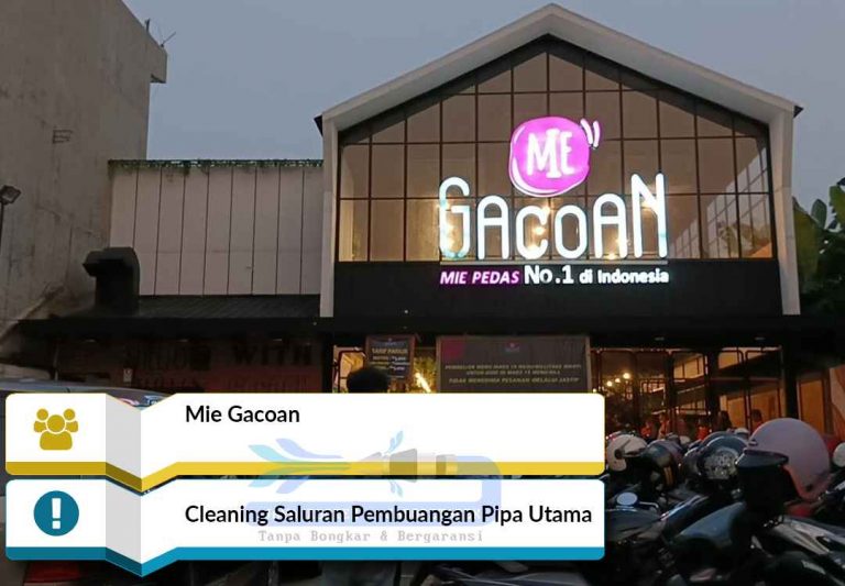 Testimoni Jasa Saluran Pipa Mampet di Mie Gacoan - Jaya Rooter