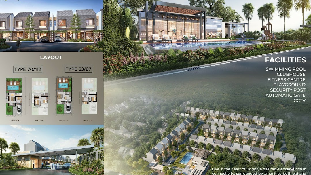 Perumahan Bogor Palace dan Sekitarnya